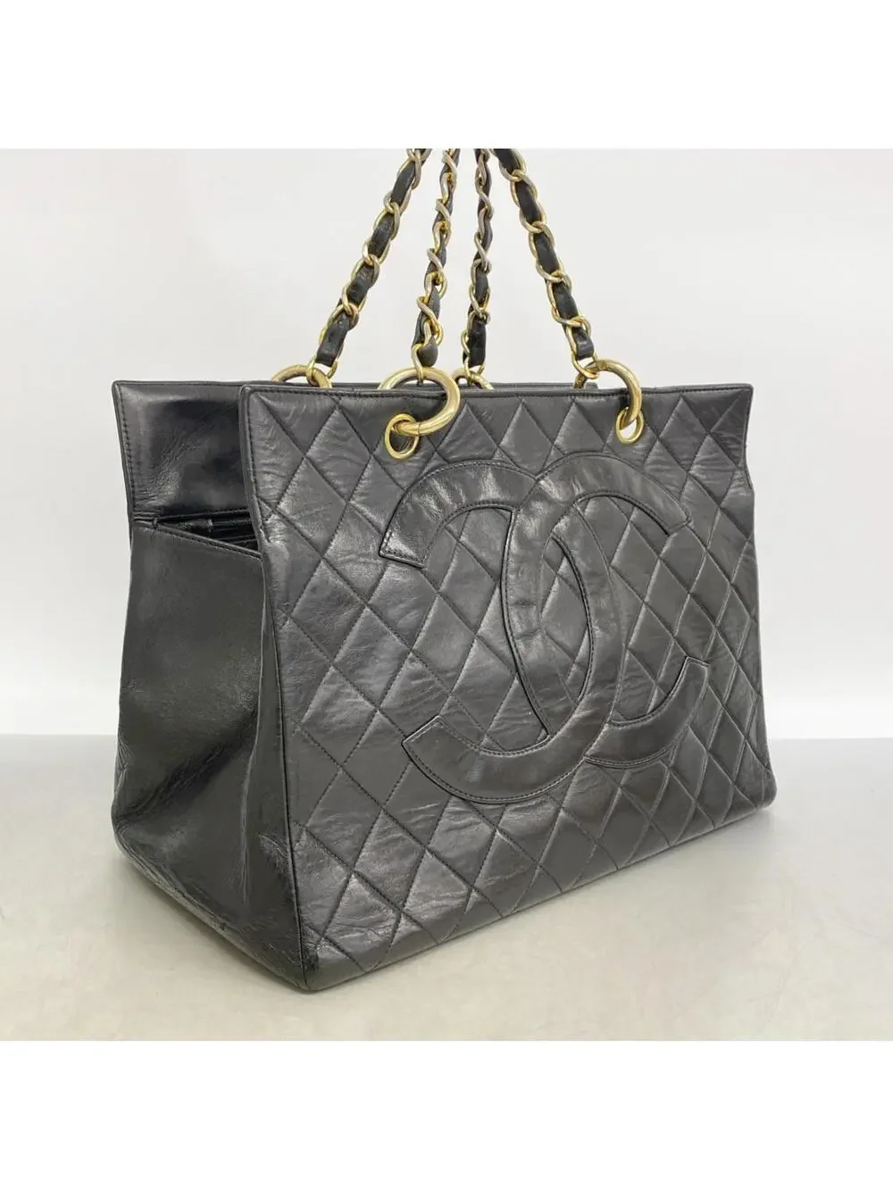 Chanel Vintage Grand Shopping Tote #298666C16B